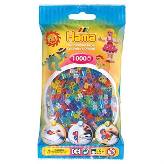 Hama - Translucent Mix 54 - 1K Beadsin Bag
