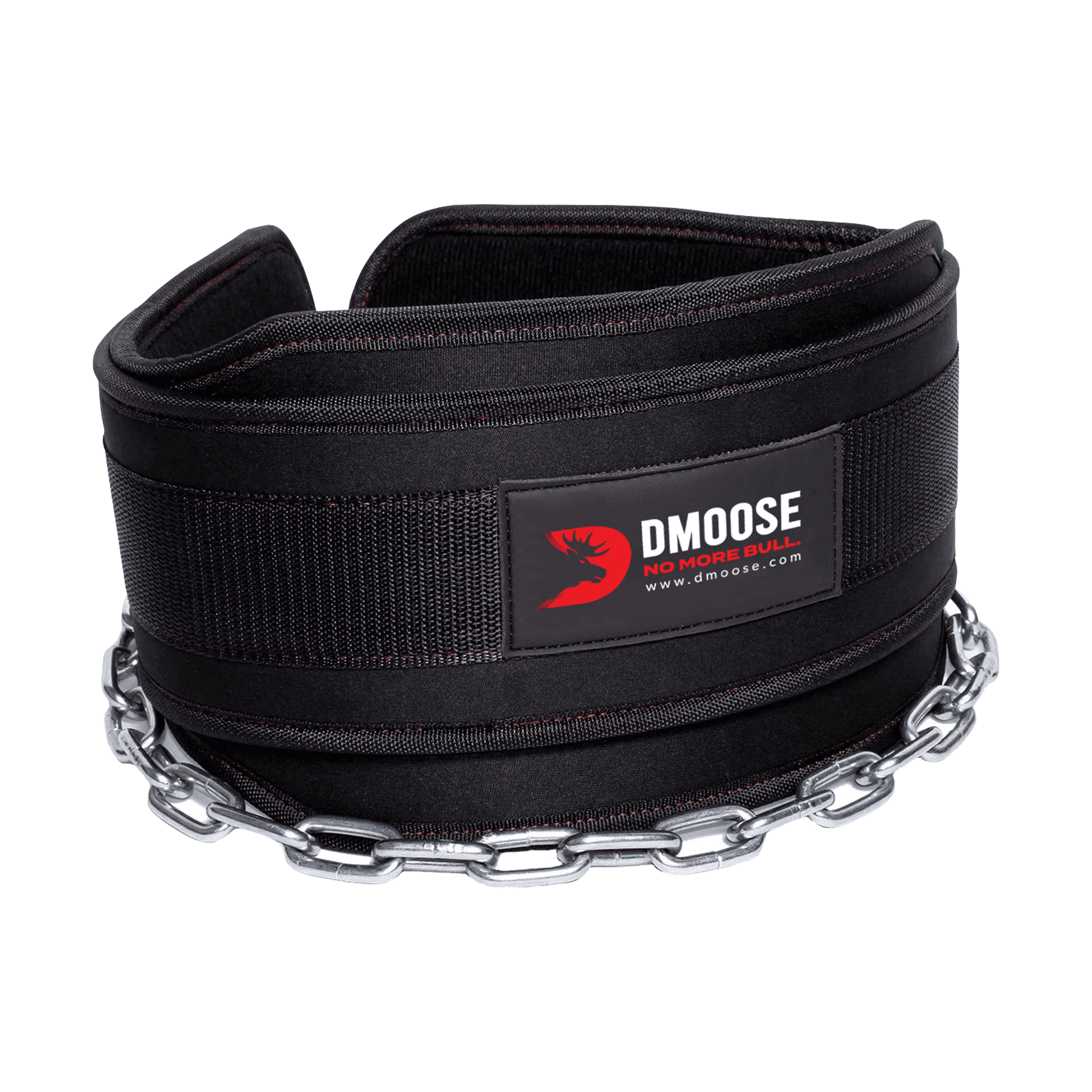 dmoose fitness premium dip belt with chain 36" heavy duty steel chain