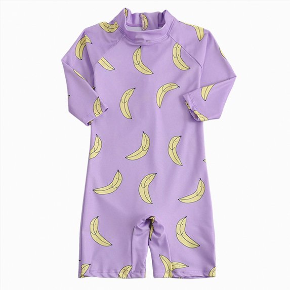 dmqupv Baby Boy Swimsuit UPF 50+ Sun Protection Rash Guard Swimwear Baby Swimsuit Boy Purple,18-24 Months