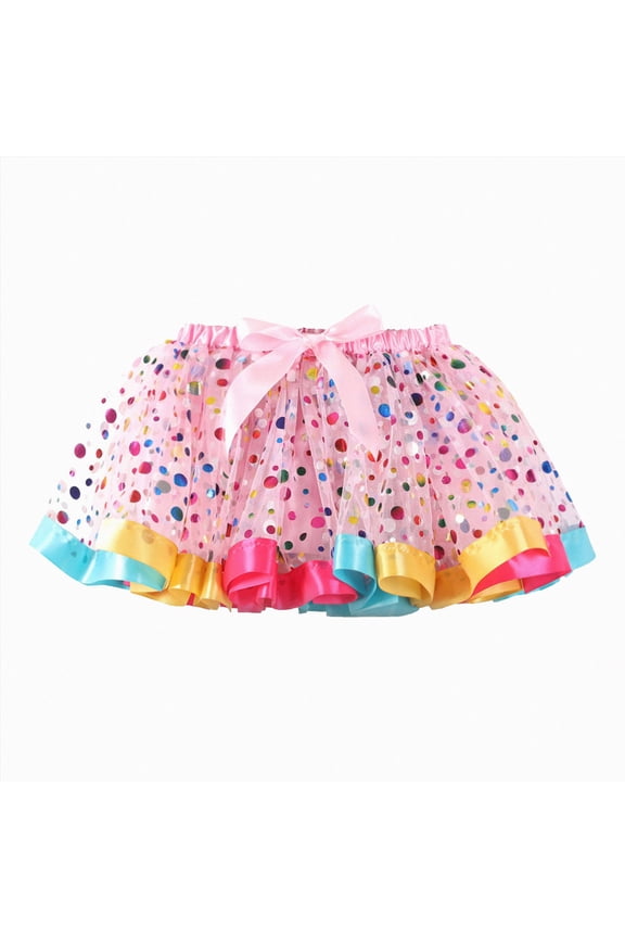 Baby Girl Photoshoot Outfits Princess Fluffy Layered Tulle Tutu Skirts Kids Dress Up Ballet Dance Wear for Toddler Girls Pink,9-11 Years
