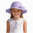thumbnail image 1 of dmqupv Baby Hats Baby Sun Hat for Boy Girl Toddler Summer Bucket Hat Kids Sun Protection Beach Hat Baby Hats Purple,2-5 Years, 1 of 6