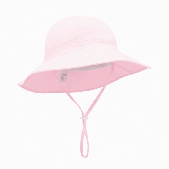 dmqupv Baby Sunhat Baby Sun Hat UPF 50+ Sun Protection Baby Bucket Hat Summer Beach Hats with Wide Brim for Boys Girls Purple,XS