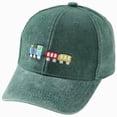 thumbnail image 1 of dmqupv Baseball Hats for Toddlers Infant Baseball Cap Adjustable Cotton Toddler Sun Hat Toddler Baseball Hat for Boys and Girls Green,3-8 Years, 1 of 7