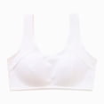 thumbnail image 1 of dmqupv Bralette for Girls Training Bra Racerback Sports Seamless Bras Girls Bra Training Bras for Girls White,9-10 Years, 1 of 5