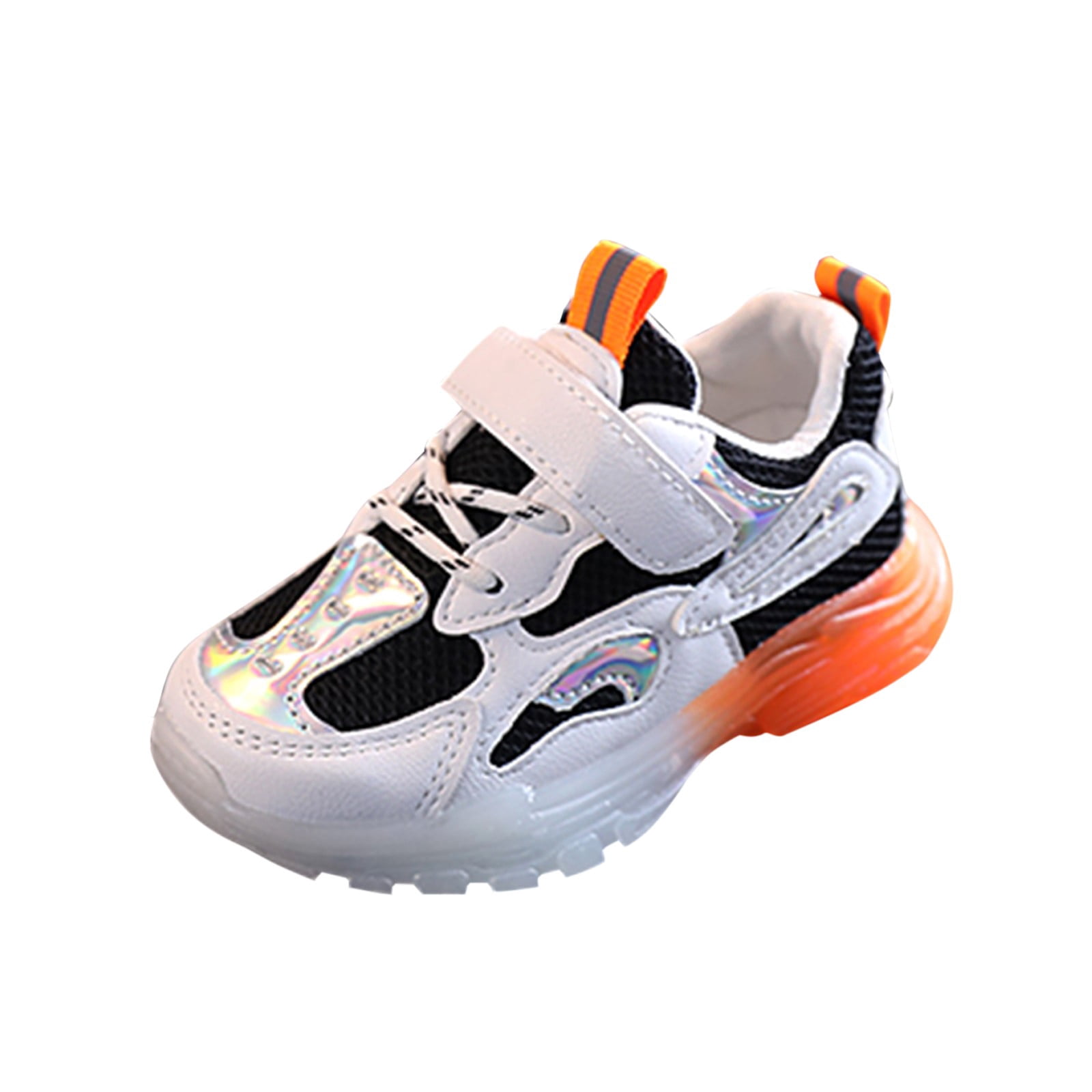 dmqupv Canvas Boys Shoes Solid Sports Flying Loafers Toddler Shoes Baby ...