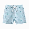 thumbnail image 1 of dmqupv Child Swim Trunks Toddler Boys Swim Trunks Swim Shorts Baby Boys' Bathing Suit Swimsuit Boy Swimwear Sky Blue,2-3 Years, 1 of 5
