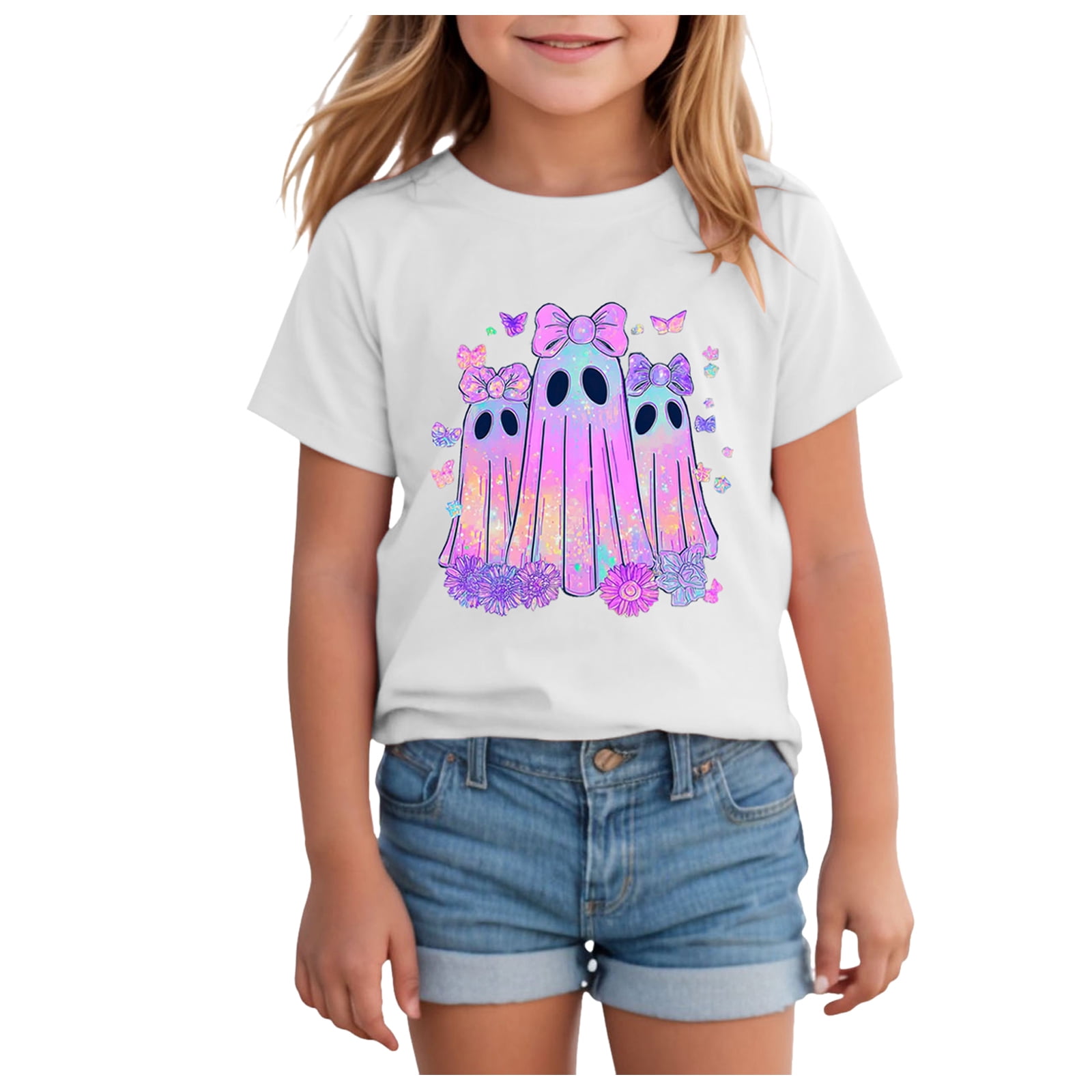 Hello Fall Pumpkin Buffalo Plaid Truck T-Shirt - Women's Graphic Tee | Autumn Thanksgiving Halloween Top - View #11