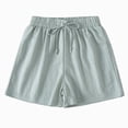 thumbnail image 1 of dmqupv Clothes for Teen Girls Trendy Toddler Kids Girls Boys Casual Shorts Pants Daily Wear Outdoor Clothes Mint Green,3 Years, 1 of 9