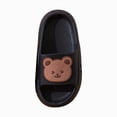 thumbnail image 1 of dmqupv Cloud Slides for Kids Kids Cloud Slides Boys Girls Shower Slippers Slip on Slide Sandals Non Slip Summer Beach Pool Shoes Black,7, 1 of 7
