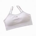 thumbnail image 1 of dmqupv Cotton Bra Teen Girls Seamless Training Bras Adjustable Straps Sports Bras Cotton Cropped Training Bra Purple,One Size, 1 of 8