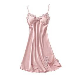 fvwitlyh Cotton Nightgowns for Women Short Womens Nightdress Thin Suspender Ice Silk Nightgowns for Women Soft Cotton Walmart