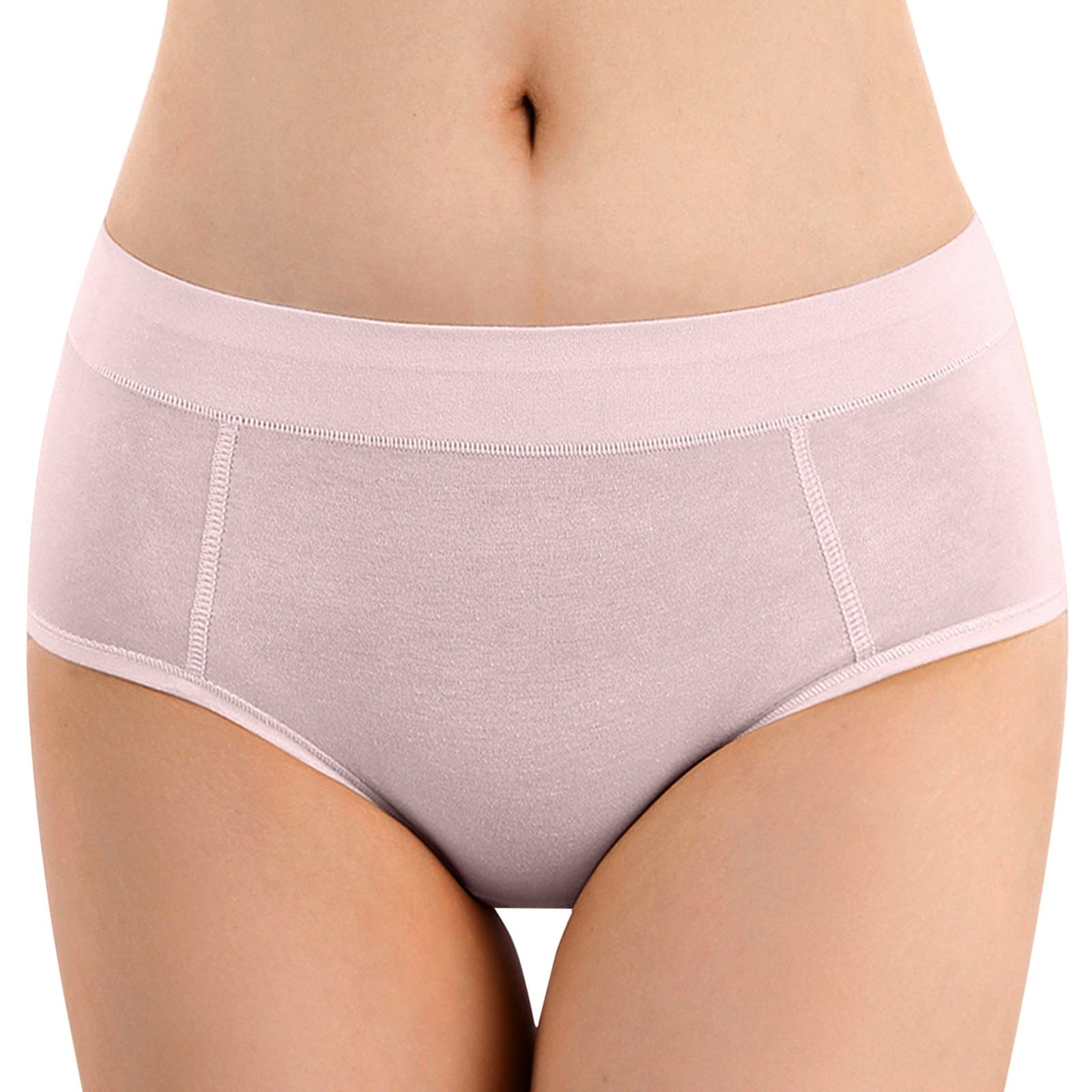 dmqupv Cotton Panties for Women Plus Size Underwear for Women Leak Proof  Cotton Overnight Menstrual Panties Briefs Pink XXL