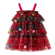 Toddler Girls Christmas Dresses in Toddler Girls Special Occasion Dresses -  Walmart.com