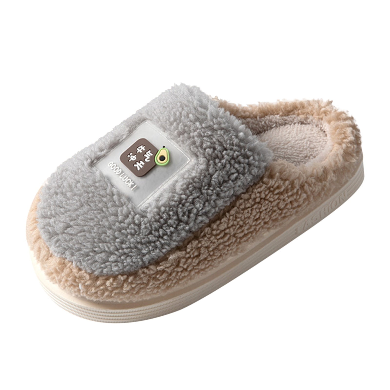 dmqupv Extra Extra Wide Slippers for Men Plush Can Wear Indoors and