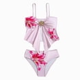 thumbnail image 1 of dmqupv Girls Bikini Sets Girls 2 Piece Swimsuit Set Breathable Comfortable and Stylish Bikini Swimsuit Set Red,15-16 Years, 1 of 9