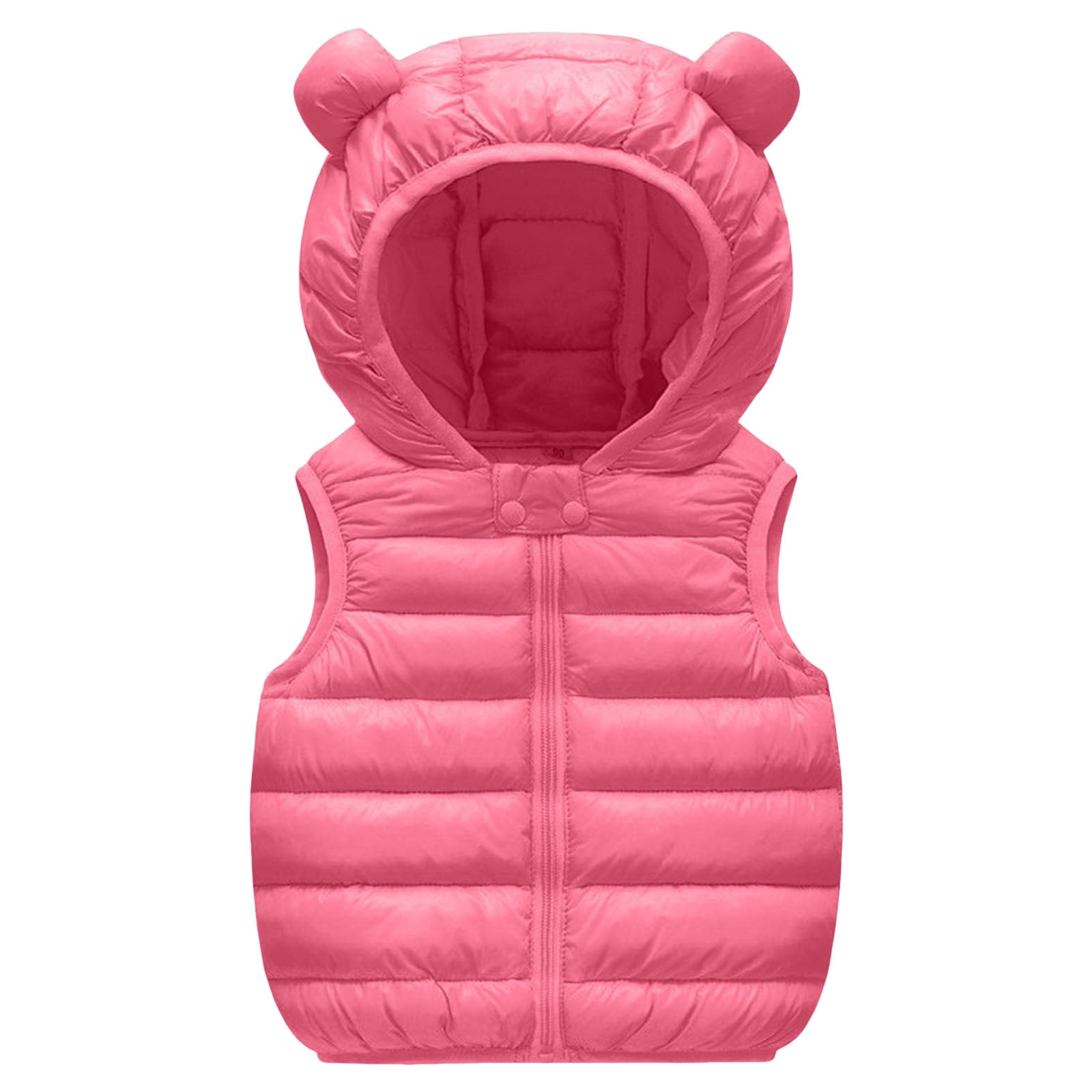 New Baby Girl Winter Parashoot  Coat With Hoodie In Pink Color