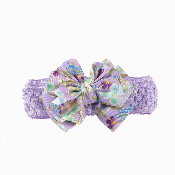 dmqupv Hair Bows Baby Girls Cotton Hair Bows Headbands Hair Bands Hair Accessories for Newborn Kids Infants Toddlers I,One Size