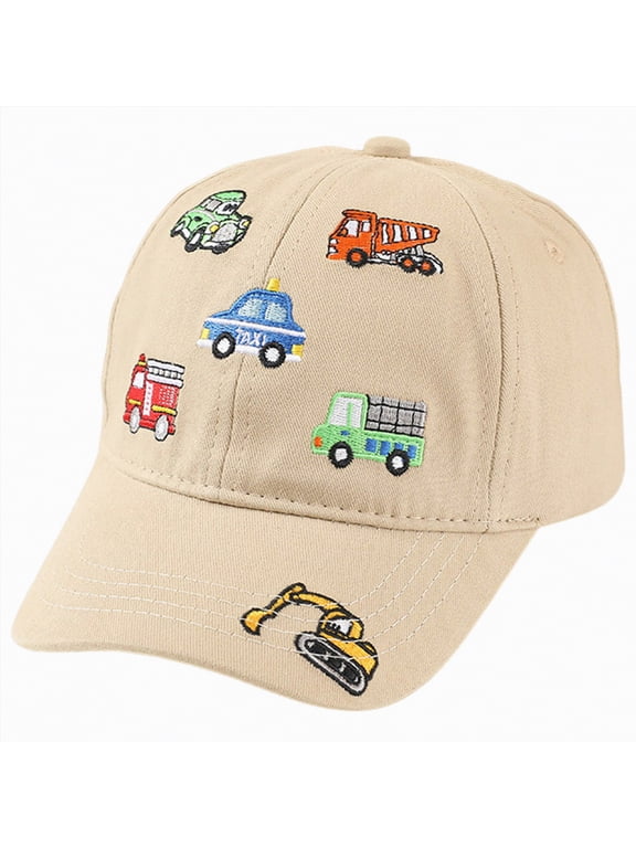 Infant Baseball Cap Simple Summer Baseball Cap for Boys Girls Durable Stitching Comfortable Fit Cute Stylish Design for Indoor and Outdoor Use Khaki,3-8 Years