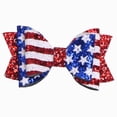 thumbnail image 1 of dmqupv Kids 4th of July Headband Baby Headbands Red Blue White Star Hair Accessories for Newborns Infants and Toddler Girls Red,One Size, 1 of 7