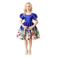 thumbnail image 1 of dmqupv Kids Christmas Sweater Size 8 Christmas Xmas Dress Gown Girls Dance Kids Party Sleeveless Party Dress Blue 7-8 Years, 1 of 5