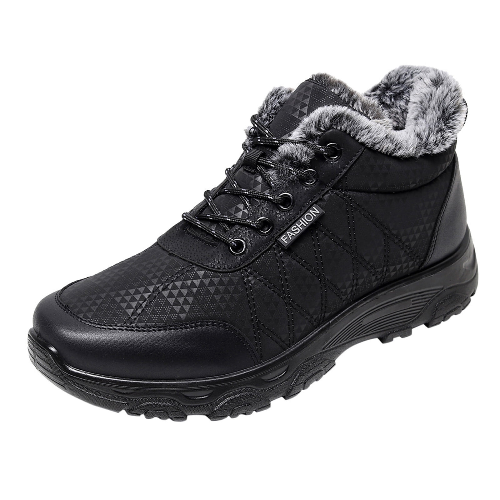 mens zip up snow boots