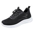 thumbnail image 1 of dmqupv Mens Walking Sneakers Size 11 Wide Fashion Summer And Autumn Men Sneakers Shoes Fly Woven Men Sneakers 12.5 Black 11, 1 of 5