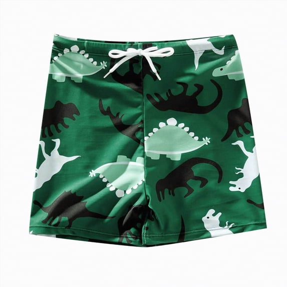 dmqupv Swim Trunks for Toddlers Boys Swim Trunks Beach Board Shorts Toddler Swimsuit Bathing Suits Green,4-5 Years