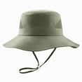 thumbnail image 1 of dmqupv Toddler Bucket Hat Cute Adjustable Sun Hat for Baby & Toddler UPF 50+ Sun Protection Wide Brim Bucket Cap Soft Lightweight AG,1-3 Years, 1 of 8