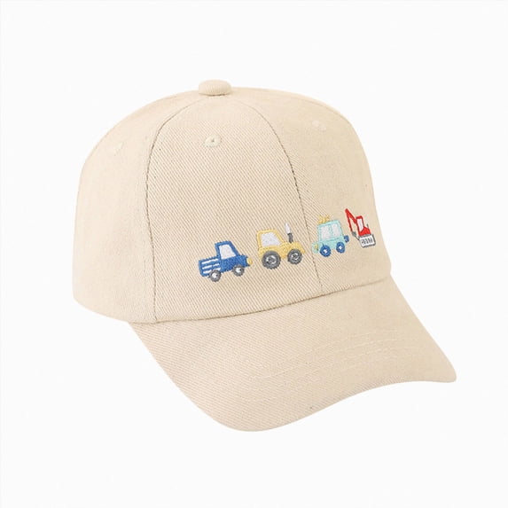 dmqupv Toddler Cap Cartoon Caps Car Boys Hat Children Baseball Summer Girls Trucker Kids Sun Kids Hat Khaki,One Size