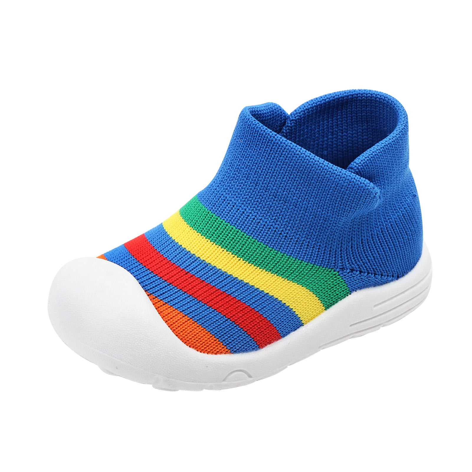 dmqupv Toddler Extra Wide Shoes Socks Girls Boys Shoes Toddler Sole Knit Slipper Baby Baby Shoes