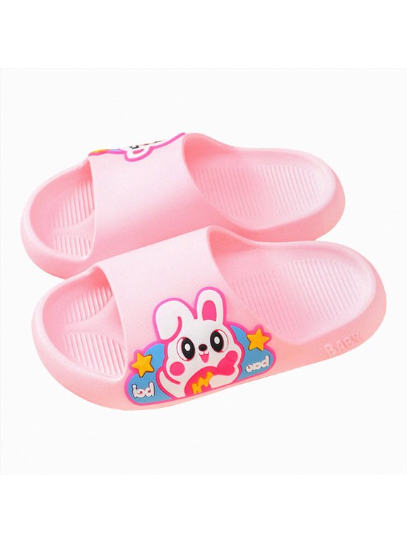 Toddler Slides Kids Sliders Girls Boys Cloud Shower Slippers Toddler Summer Beach Pool Slide Sandals Red,2