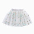 thumbnail image 1 of dmqupv Toddler Tulle Skirt Layered Tulle Tutu Skirt for Girls with Hairbow or Birthday Sash Girl Ballet Tutu Skirt Light Blue,12-24 Months, 1 of 6