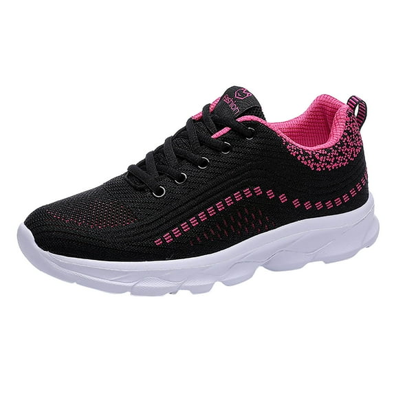 dmqupv Wide Width Sneakers Women Running Women Shoes Shoes Fashion Outdoor Sneakers Sneakers Womens Running Shoes Hot Pink 9