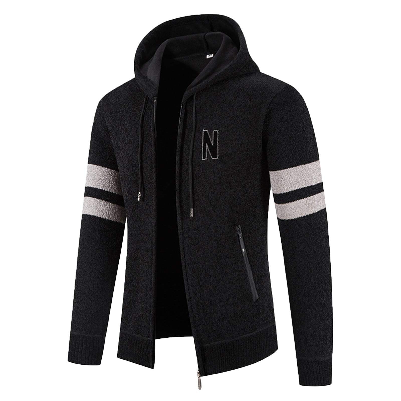 dmqupv Winter Coats for Men Warm Male Autumn And Winter Zip Casual