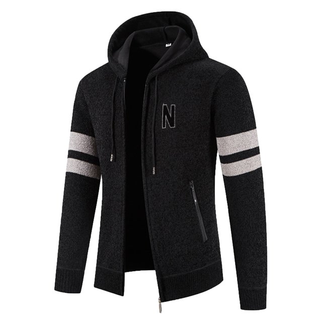 dmqupv Winter Coats for Men Warm Male Autumn And Winter Zip Casual