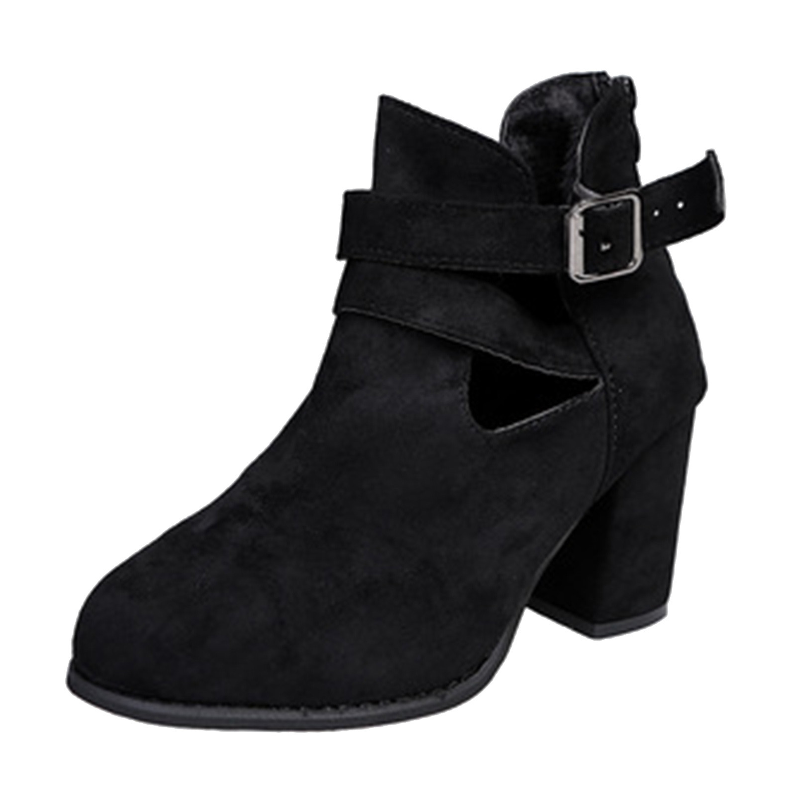 dmqupv Womens Boots Size 13 Fashion Women's Casual Heels Leather Roman