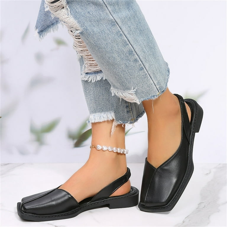 Closed toe summer work shoes cheap
