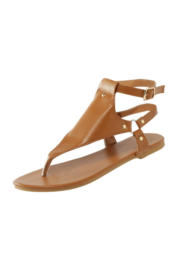 Womens Glitter Sandals Thong Sandals For Women Open Toe Shoes Flat Beach Slides Sandals for Women Bling Brown 7