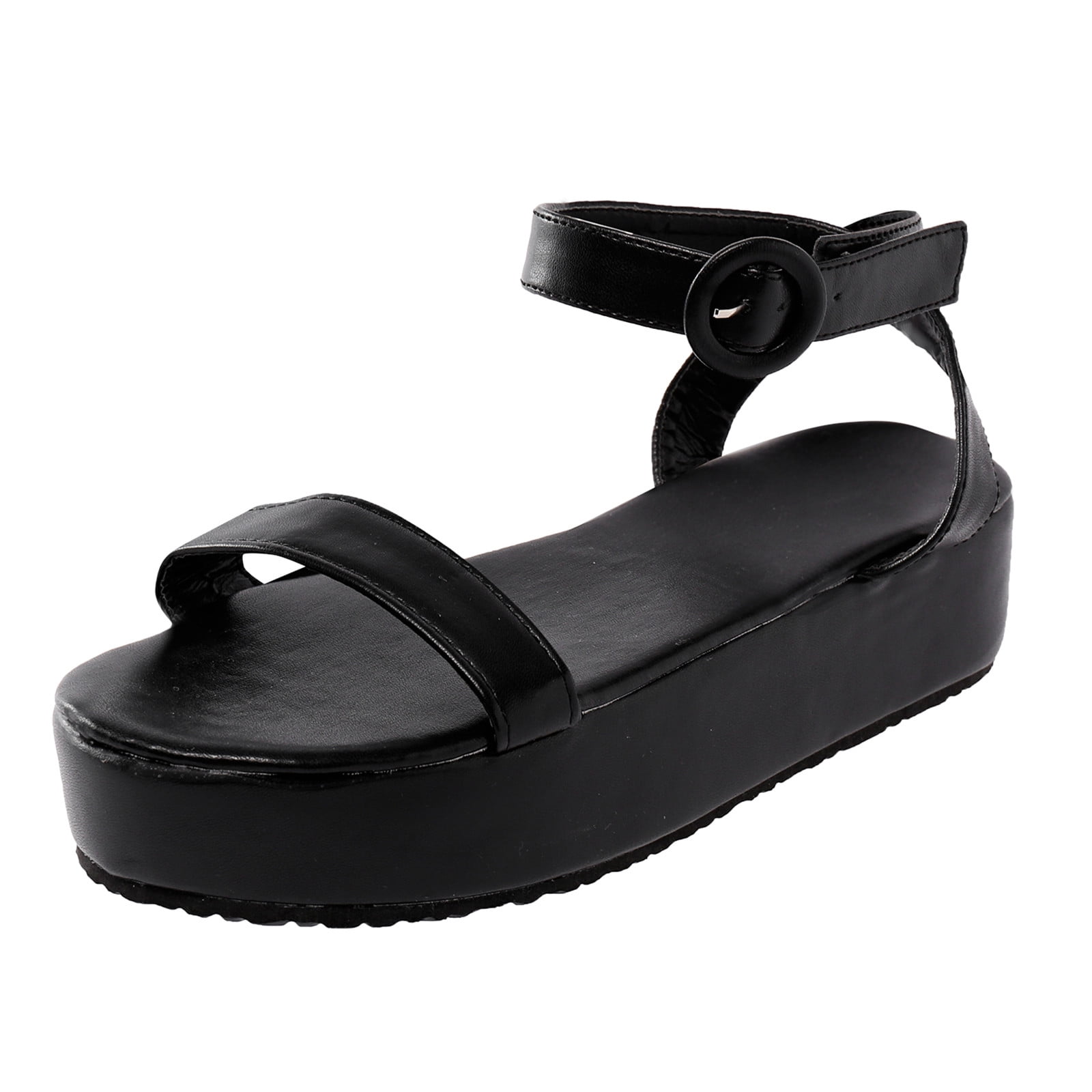 Dirty Laundry Women's Butternut Micro Black Sandal - Casual Thong Flat Sandals Size 9 Medium