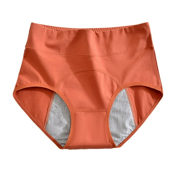 dmqupv Womens Panties Plus Size Underwear for Women Leak Proof Cotton Overnight Menstrual Panties Briefs A M