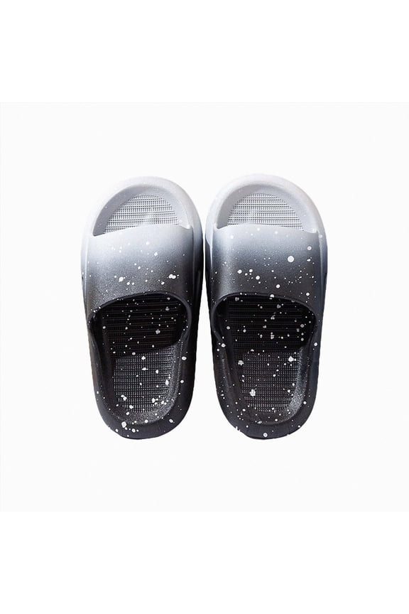 Youth Slides Girls Kids Cloud Sandals for Girls Boys Comfortable Kids Slippers for Indoor and Outdoor Black,9