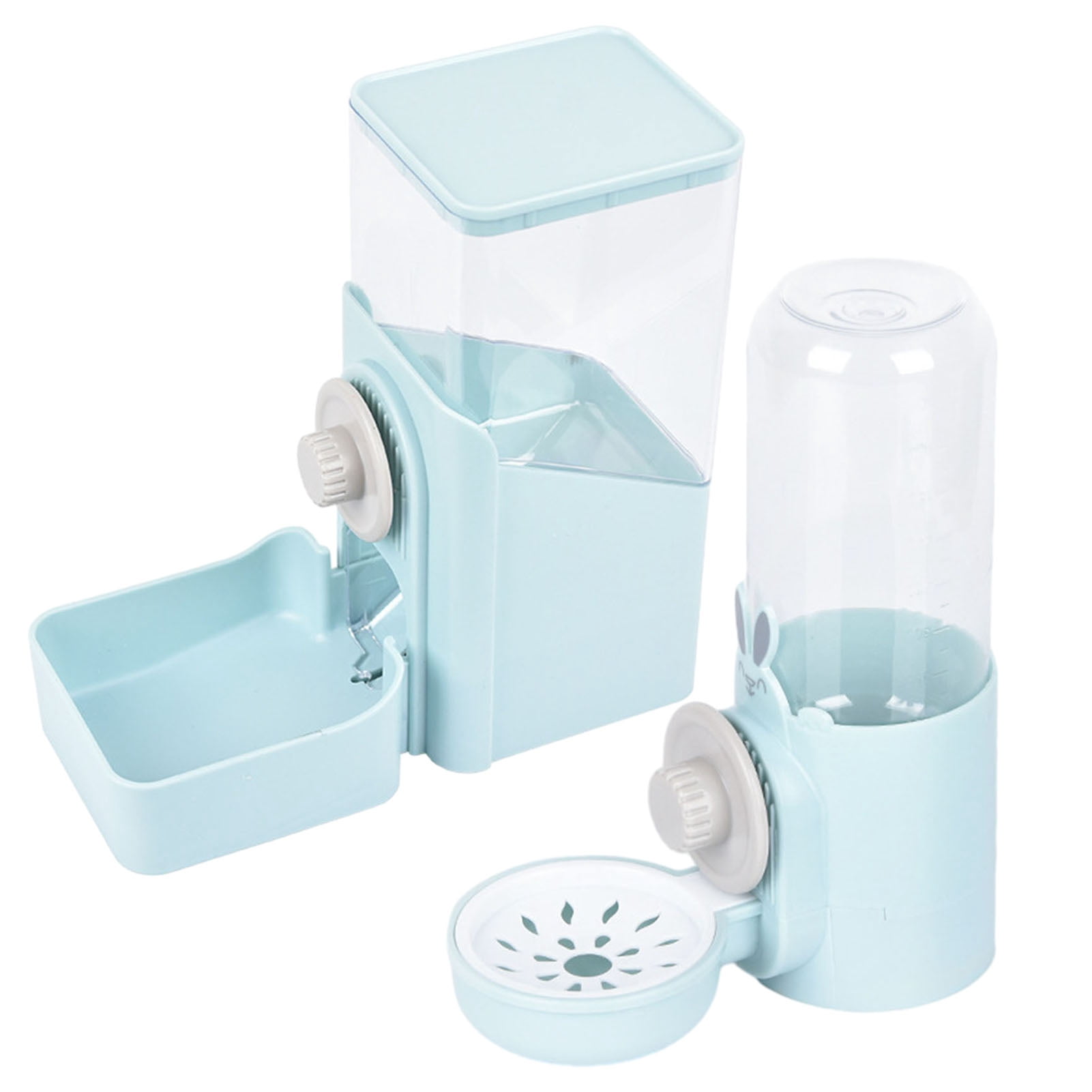 dnusflzt Hanging Automatic Dog Water Dispenser Feeder Auto Dog Feeder ... - Pupsafe Dog Feeder And Waterer With Secure Cup