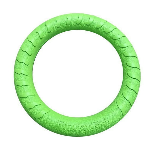 dnusflzt Indestructible Dog Toys,EVA Lightweight Floating Dog Aggressive Chewers Flying Discs Toy Animal Training Ring for Pet Supplies