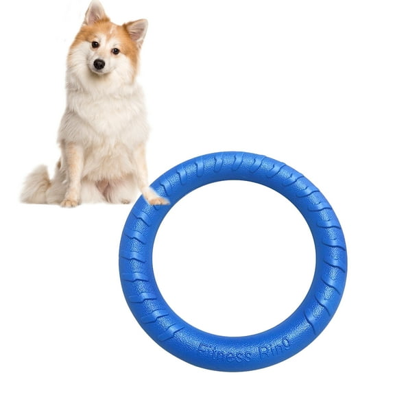 dnusflzt Indestructible Dog Toys,EVA Lightweight Floating Dog Aggressive Chewers Flying Discs Toy Animal Training Ring for Pet Supplies