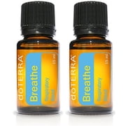 doTERRA Breathe Essential Oil Respiratory Blend - 15 ml 2 pack