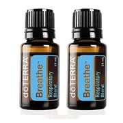 doTERRA Breathe Essential Oil Respiratory Blend 15 ml Pack of 2