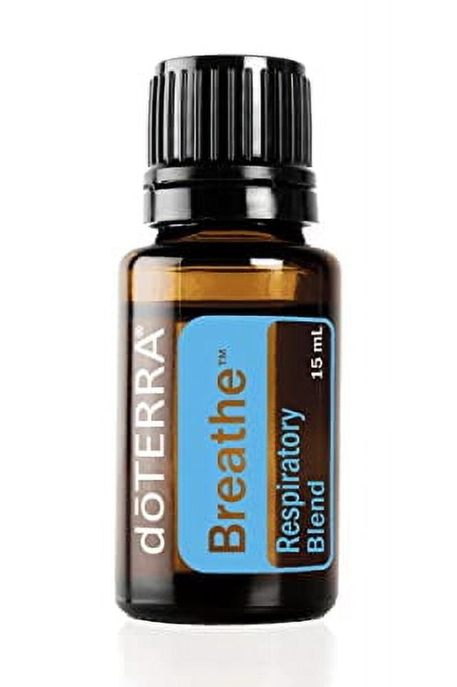 doTERRA Breathe Essential Oil Respiratory Blend 15 ml - Aromatherapy for Breathing Support