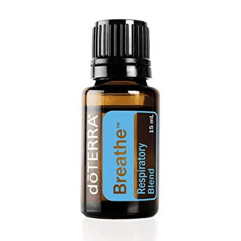 doTERRA Breathe Essential Oil Blend, 15 ml, Peppermint, Tea Tree