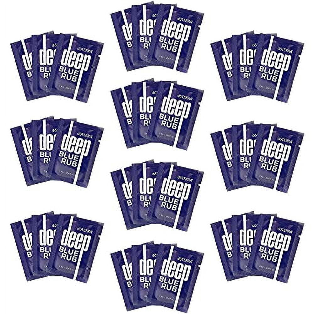 doTERRA Deep Blue Rub Sample Packets of 2-ml Each, 30-Packets Total