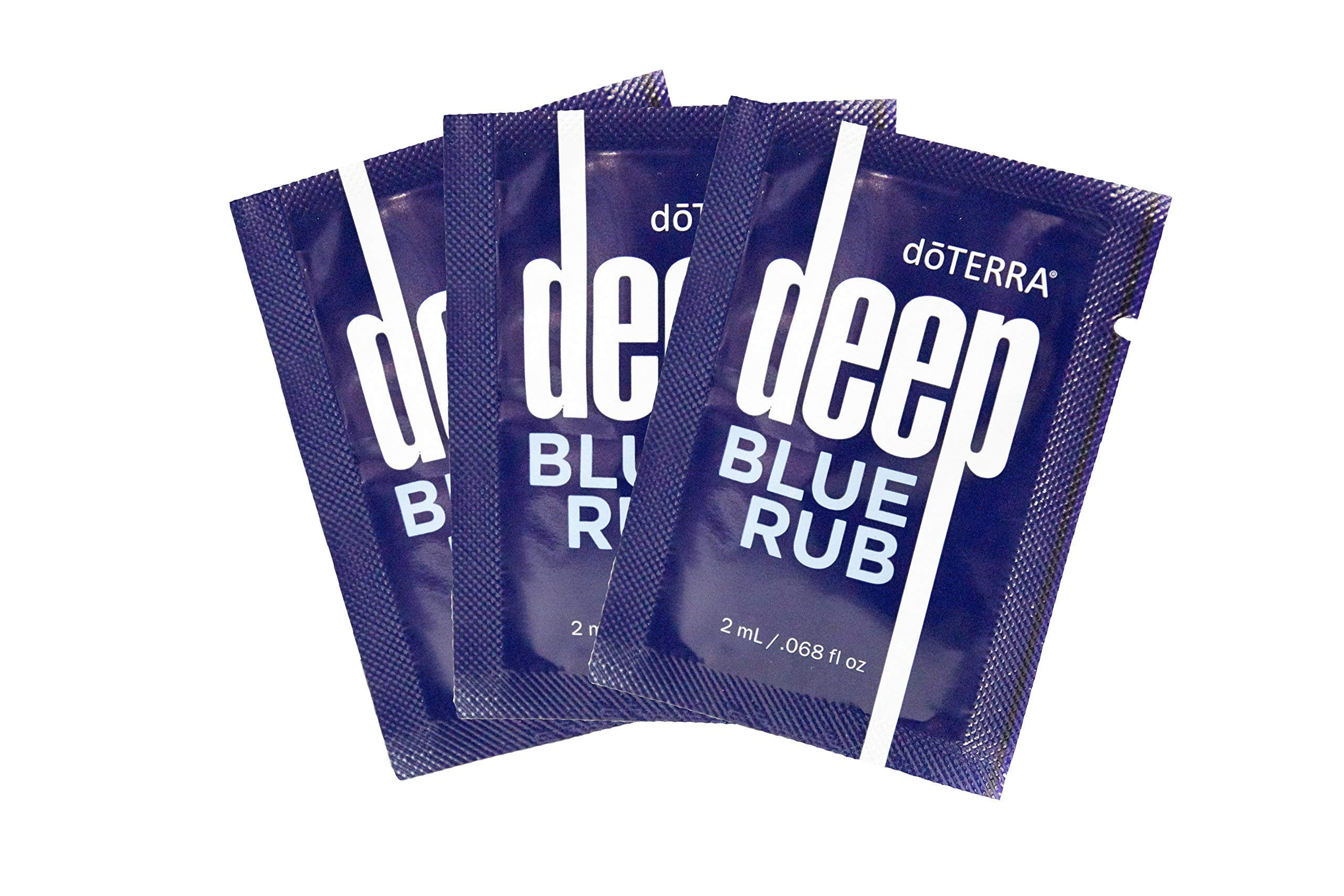 doTERRA Deep Blue Rub Samples, 0.068 Fl Oz (Pack of 10)